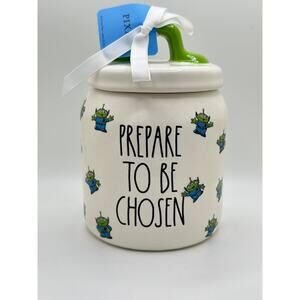Rae Dunn Pixar Toy Story Little Green Men "PREPARE TO BE CHOSEN"